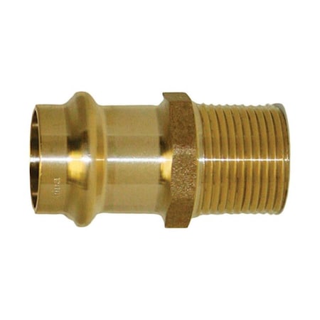 B & K 10175844 1 in. 200 PSI Press x MPT Pressure Male Adapter 4596813